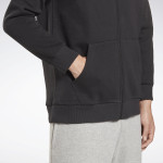 Reebok Identity Fleece Zip-Up Hooded Jacket - SVÖRT